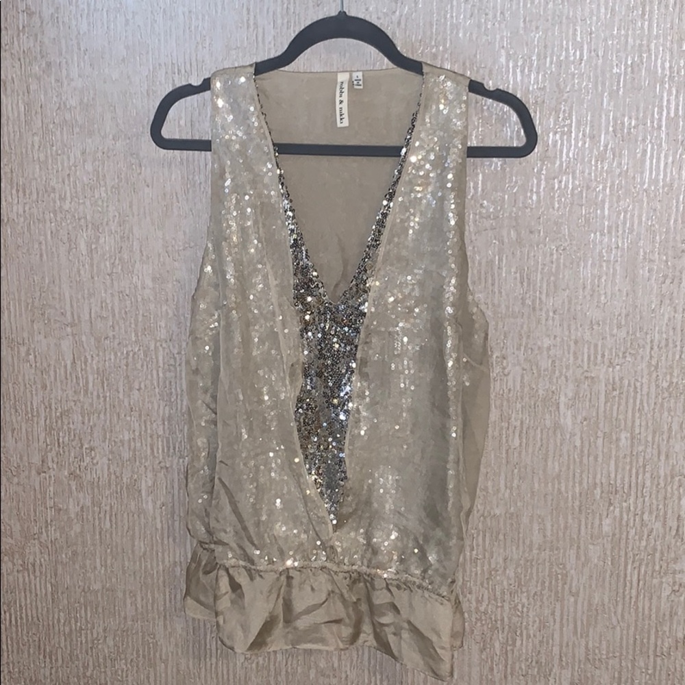 Sequined top